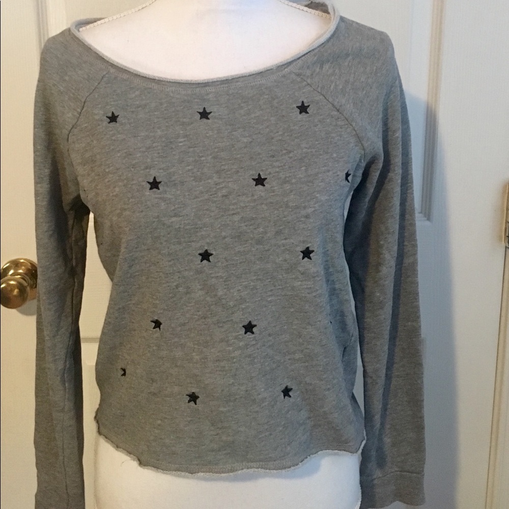 H&M Gray Starts Sweater